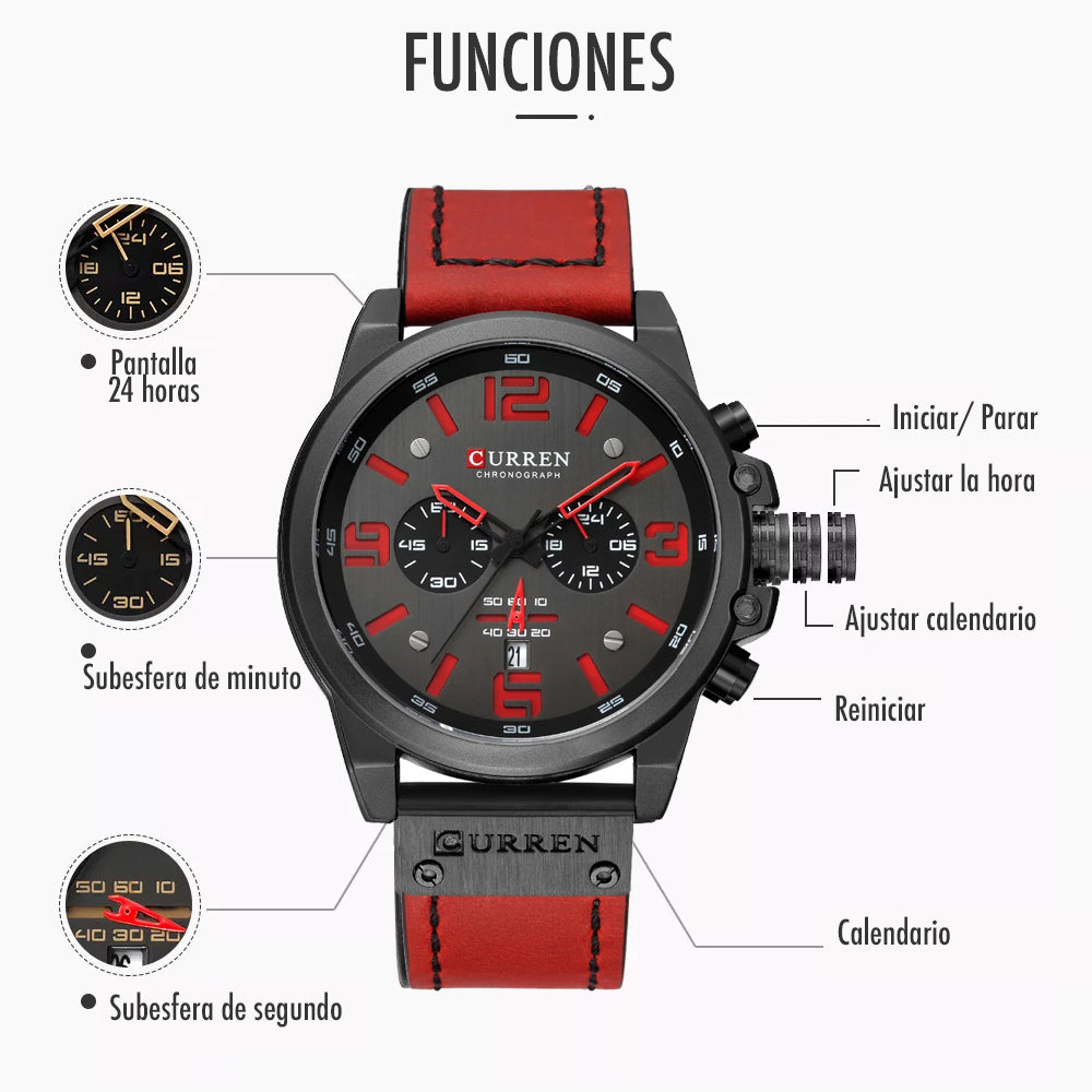 Reloj Curren 8314 Cuarzo Correa D.C  NU