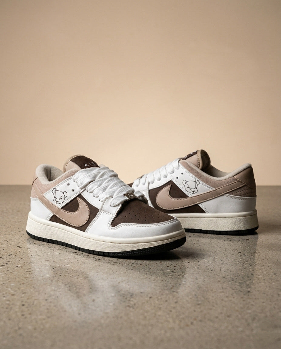 TENIS BEIGE DUNK MUJER