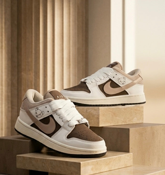 TENIS BEIGE DUNK MUJER